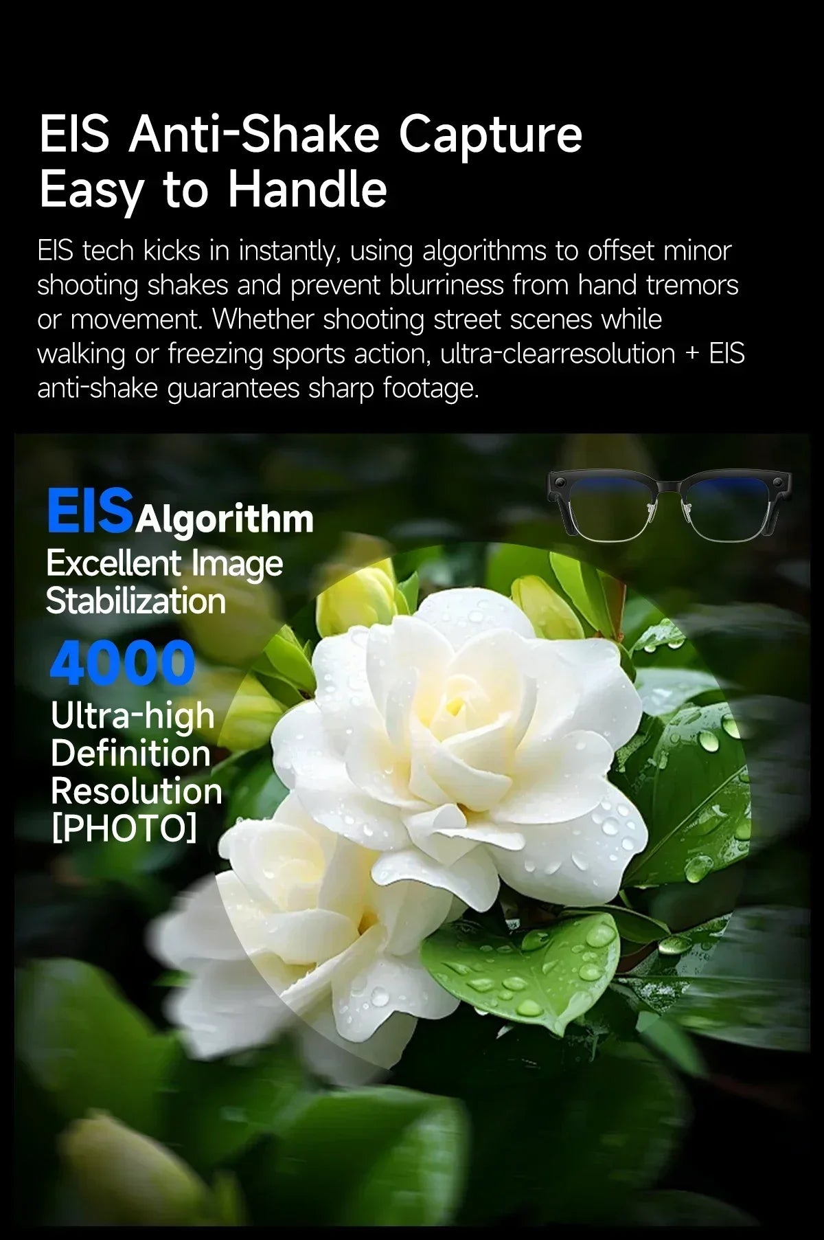 2026New Ultra AI Smart Glasses With 800W Camera GPT Sunglasses WIFI Transmission Bluetooth Call Video Music Player For Men Women