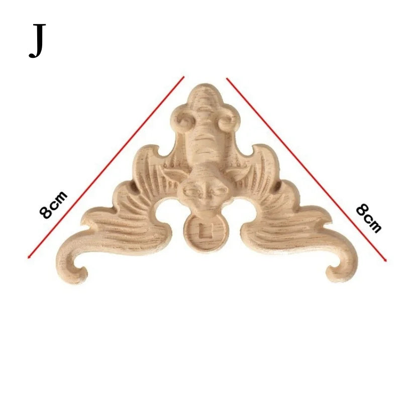 Decorative Wooden Appliques & Onlays for Furniture, Walls & Doors – DIY Wood Corner Frames