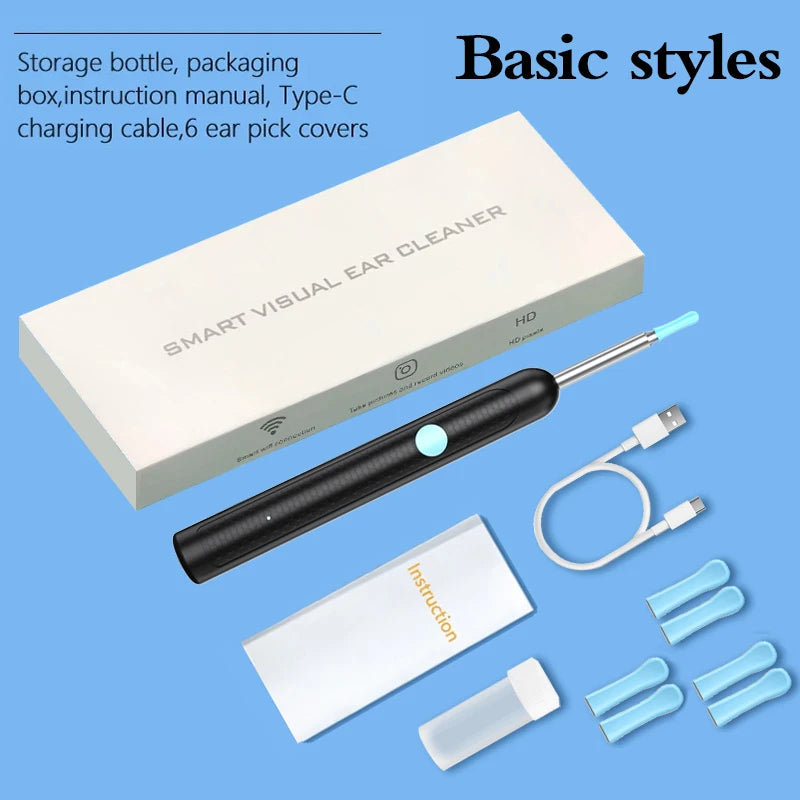 Visual Ear Wax Cleaner Camera – Smart Ear Cleaning Endoscope Tool