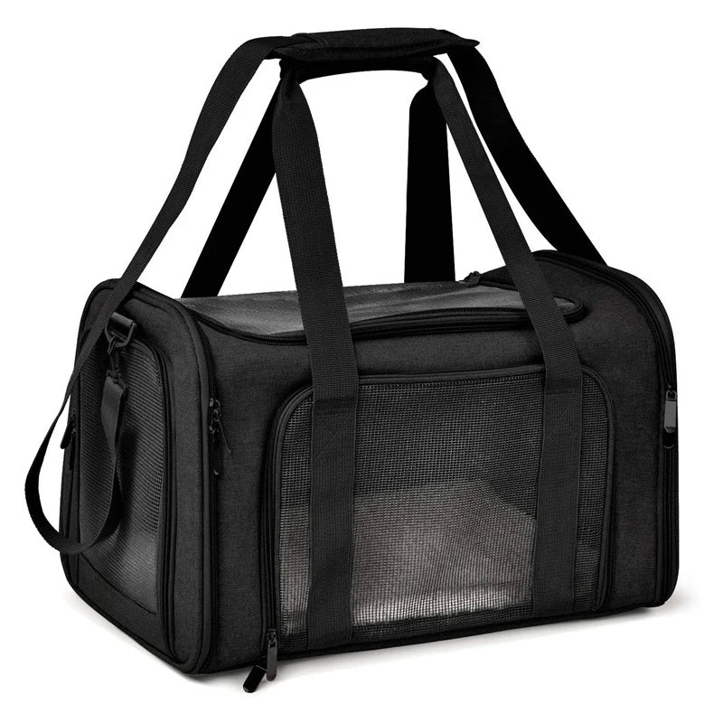 Portable Pet Carrier Backpack – Soft Side Dog & Cat Travel Bag
