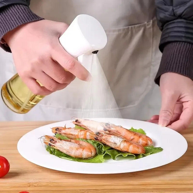Oil Spray Bottle – Reusable Olive Oil & Vinegar Sprayer