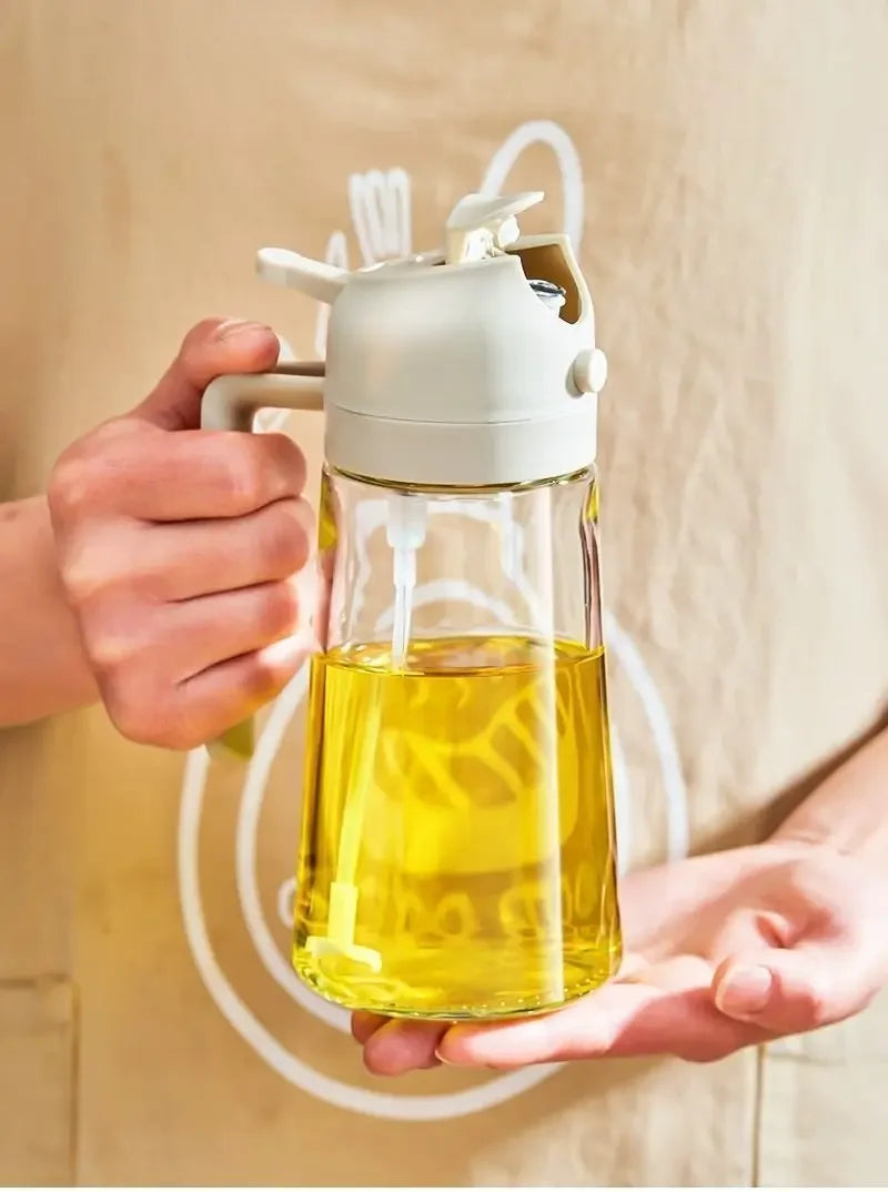 Oil Dispenser Seasoning Accessories Oil Cruet Bottle Oil Spray Kitchen Utensils for Kitchen Barbecue Oils Sprayer Container