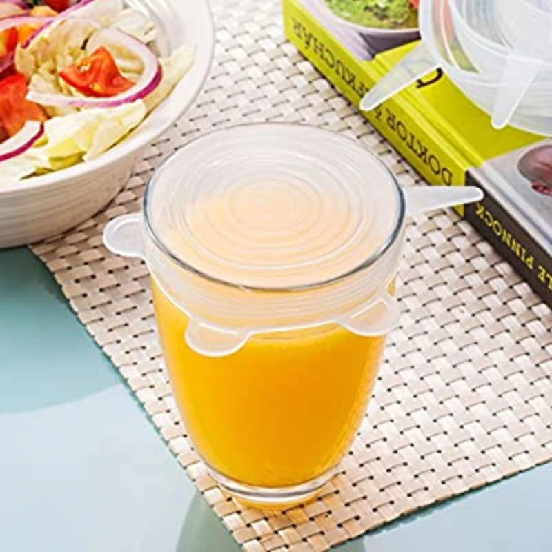 Silicone Can Covers 12 Pack – BPA Free Flexible Food Seal Lids