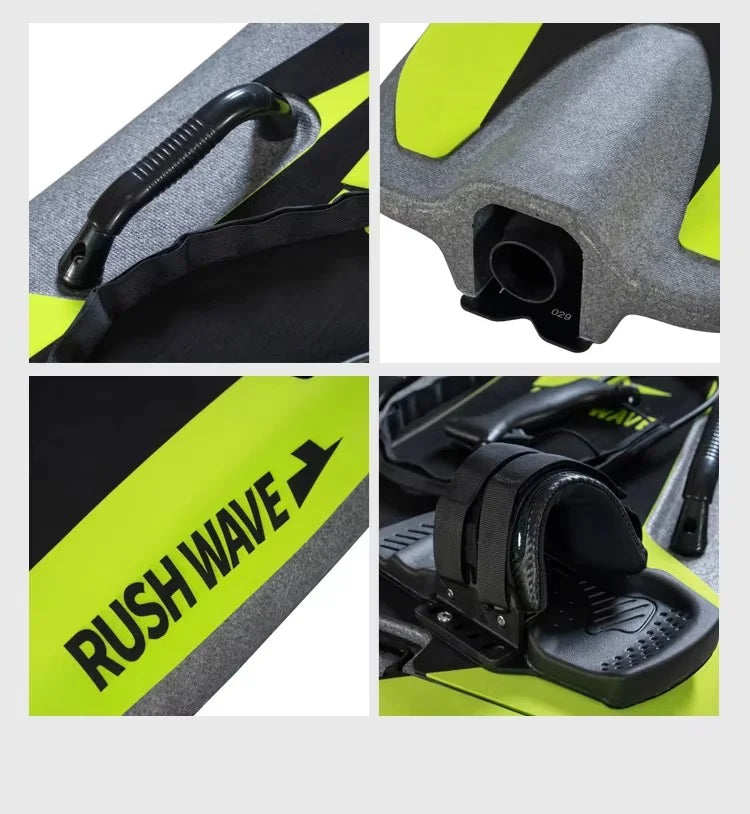 12kW 55km/h High-Speed Electric Surfboard with Surfboard Combo Boat Set suitable for offshore and ocean adventure
