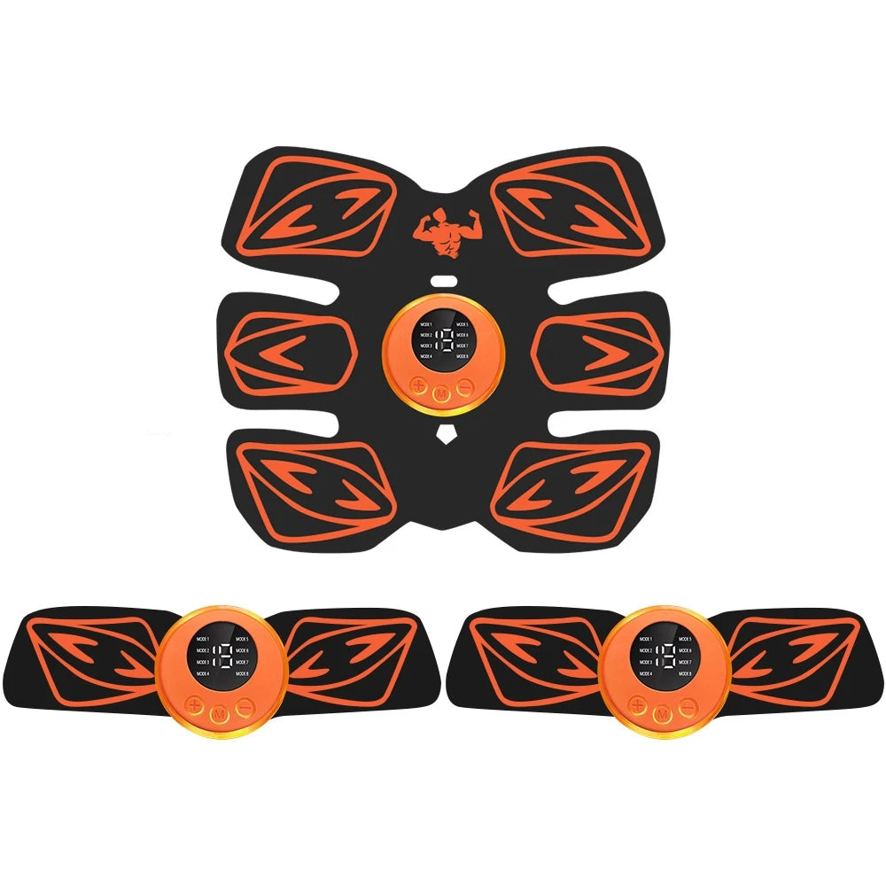 USB Rechargeable EMS Abdominal Muscle Stimulator – 6-Pack Abs & Waist Trainer for Men & Women