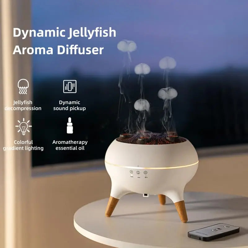 Jellyfish Effect Air Humidifier & Oil Diffuser – 250ml