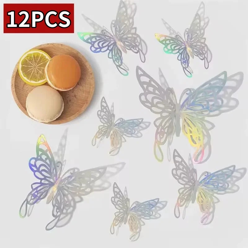 3D Butterfly Wall Stickers – DIY Decorative Butterflies for Home Decor