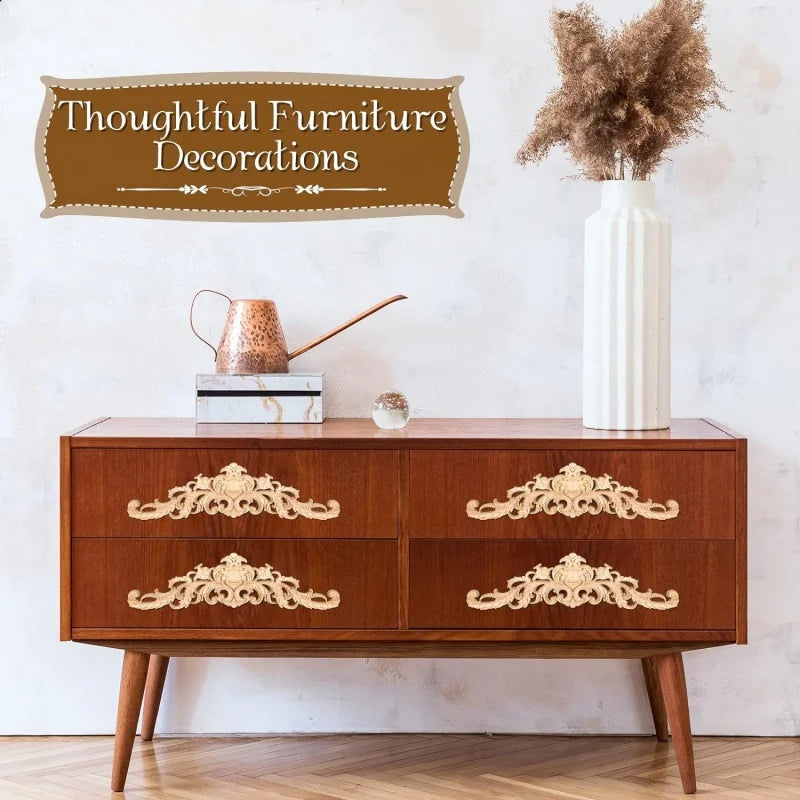 Decorative Wooden Appliques & Onlays for Furniture, Walls & Doors – DIY Wood Corner Frames