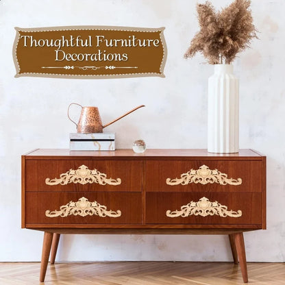 Decorative Wooden Appliques & Onlays for Furniture, Walls & Doors – DIY Wood Corner Frames