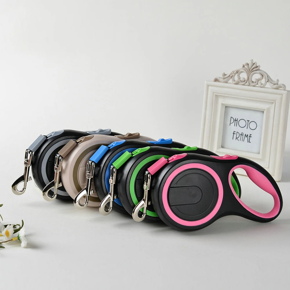 8m Retractable Dog Leash Extendable Pet Training Lead for Small Medium Large Dogs