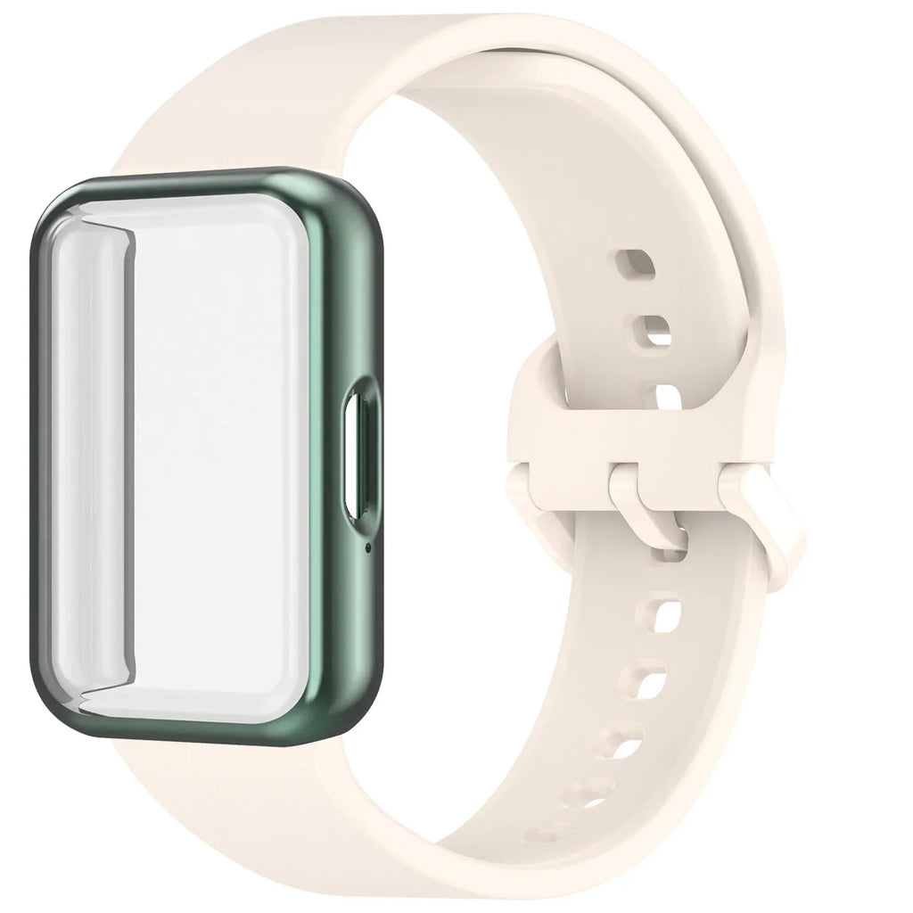 Samsung Galaxy Fit 3 Strap & Case – Silicone Band Cover Kit