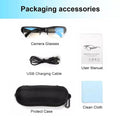 1080P HD Mini Camera Glasses Action Camcorder Outdoor Cycling Sports Security DVR Glasses Camera Sports Video Glasses