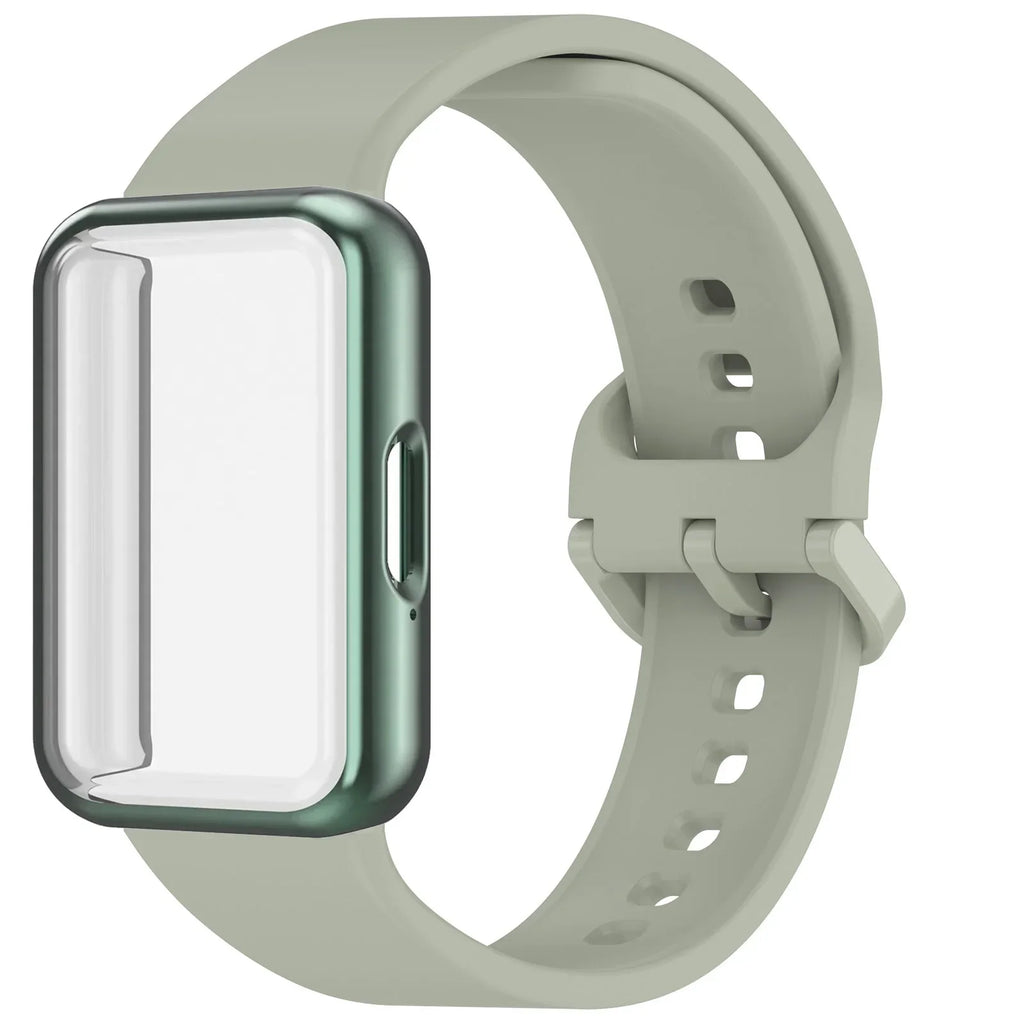 Samsung Galaxy Fit 3 Strap & Case – Silicone Band Cover Kit