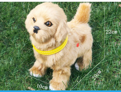 Interactive Walking Plush Dog Toy for Kids (Ages 1+)
