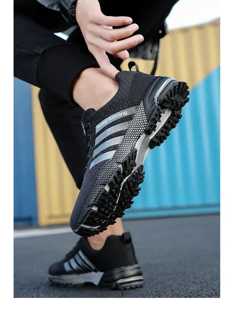 Men’s Summer Breathable Mesh Sneakers – Lightweight Casual & Running Shoes