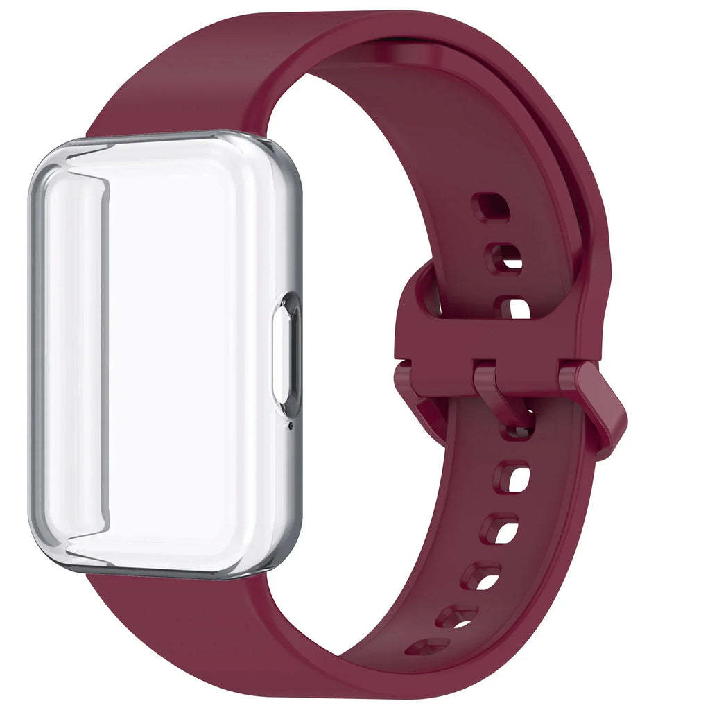 Samsung Galaxy Fit 3 Strap & Case – Silicone Band Cover Kit