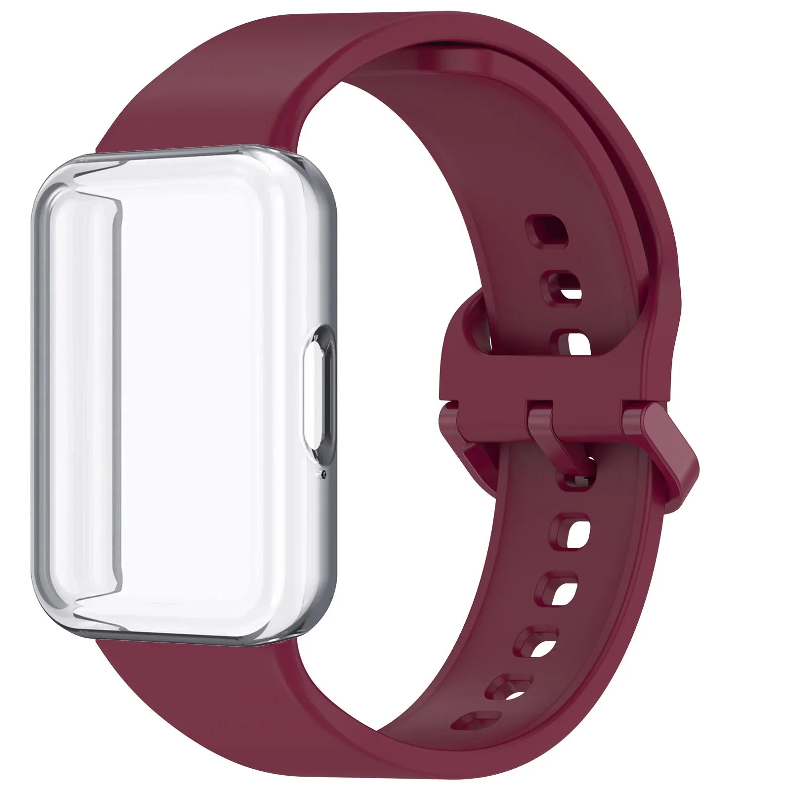 Samsung Galaxy Fit 3 Strap & Case – Silicone Band Cover Kit