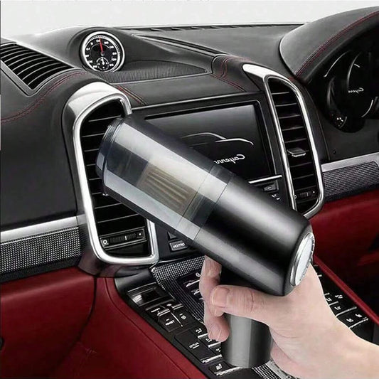 3-in-1 Handheld Car & Home Vacuum Cleaner – USB Rechargeable, Suction & Blower