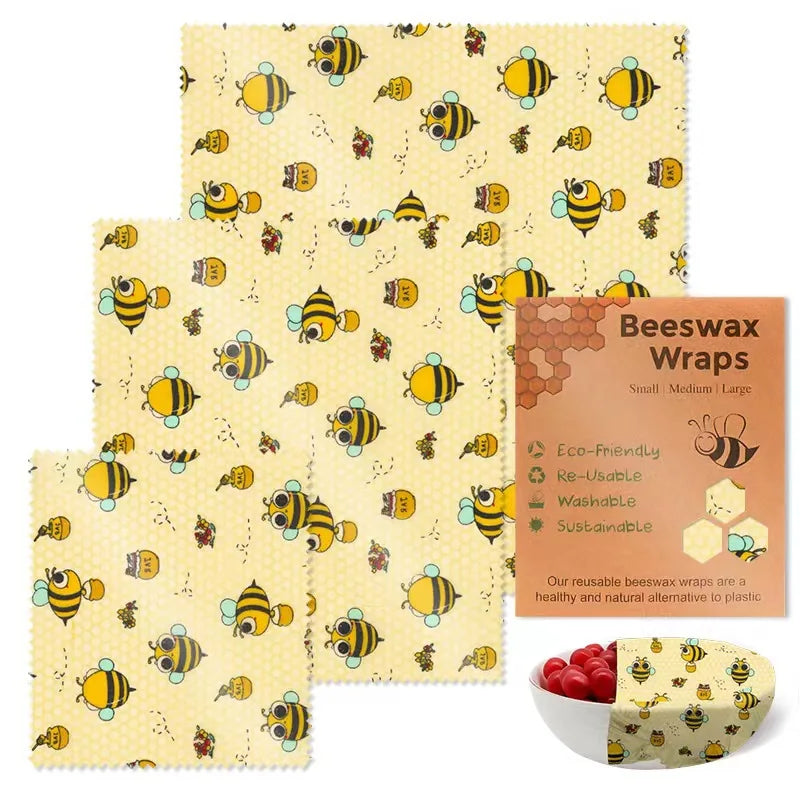 Beeswax Food Wrap – Reusable Cotton Preservation Cloth