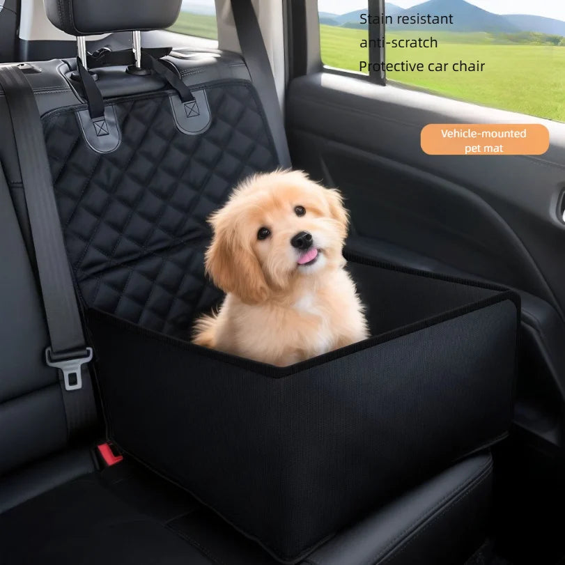 Waterproof Pet Car Seat Cushion Dog & Cat Passenger Seat Protector Mat Dirt-Proof Pet Travel Car Mat