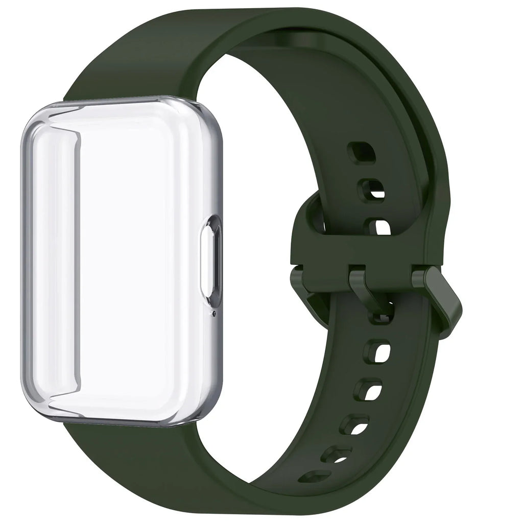 Samsung Galaxy Fit 3 Strap & Case – Silicone Band Cover Kit