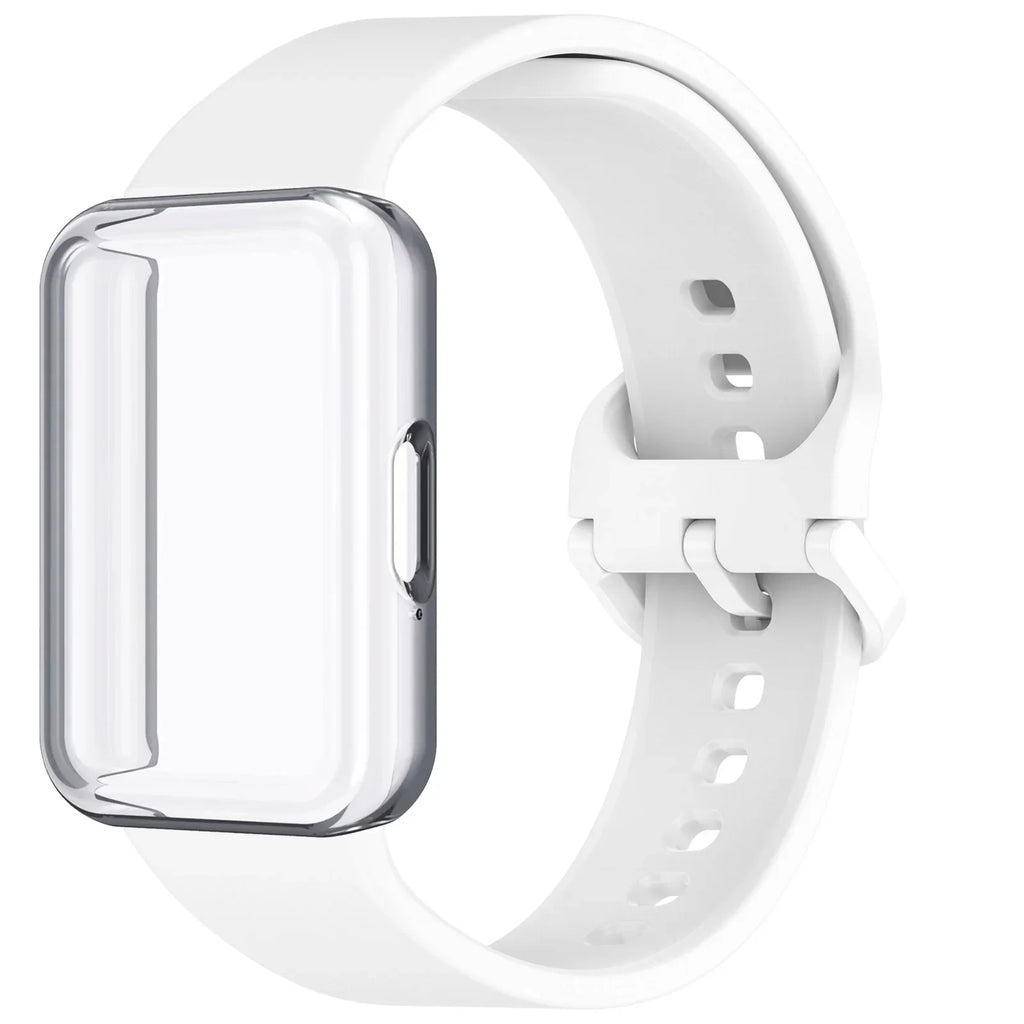 Samsung Galaxy Fit 3 Strap & Case – Silicone Band Cover Kit