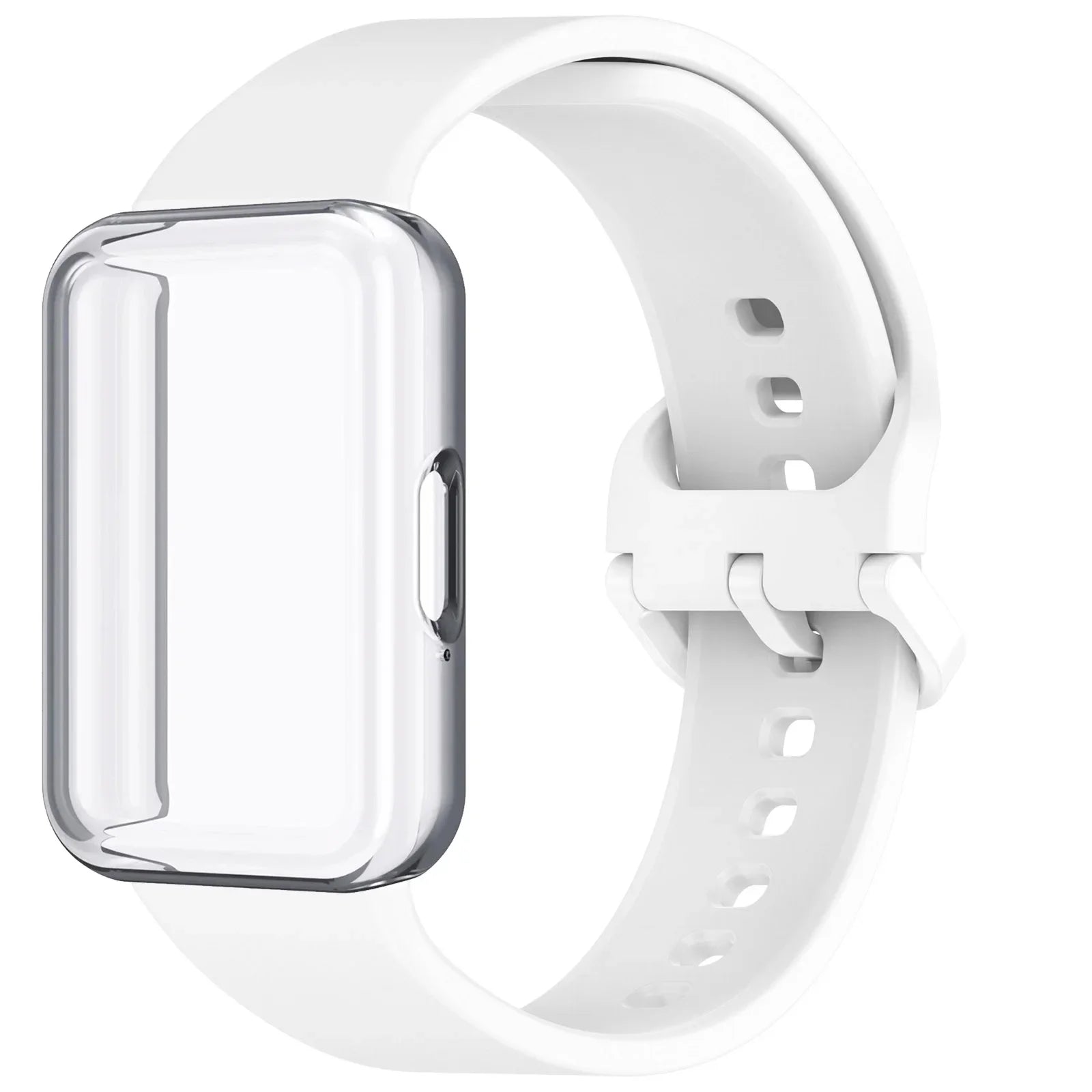 Samsung Galaxy Fit 3 Strap & Case – Silicone Band Cover Kit