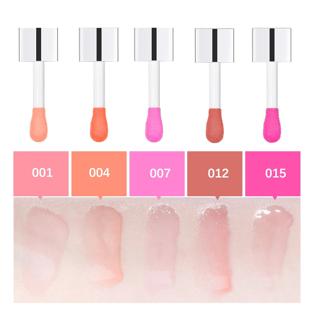 Hydrating Pink Lip Oil Gloss – Moisturising & Plumping Lip Treatment Soft & Nourished Lips
