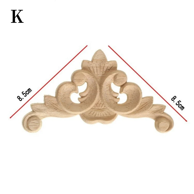 Decorative Wooden Appliques & Onlays for Furniture, Walls & Doors – DIY Wood Corner Frames