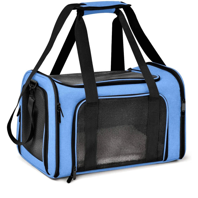 Portable Pet Carrier Backpack – Soft Side Dog & Cat Travel Bag
