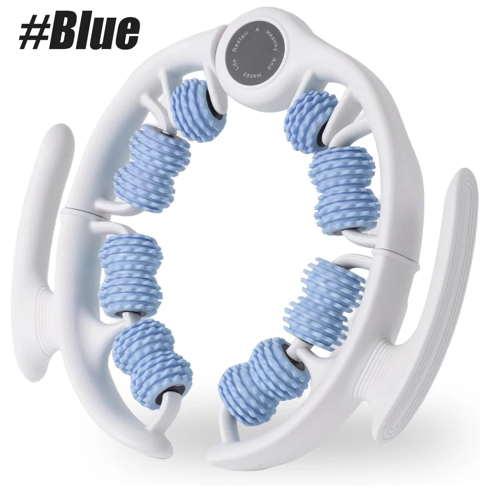 1pcs  Anti-Cellulite Roller Lymphatic Drainage Massager Fascia Blaster for Contoured Smoother Skin Sore Arms Relief Tool