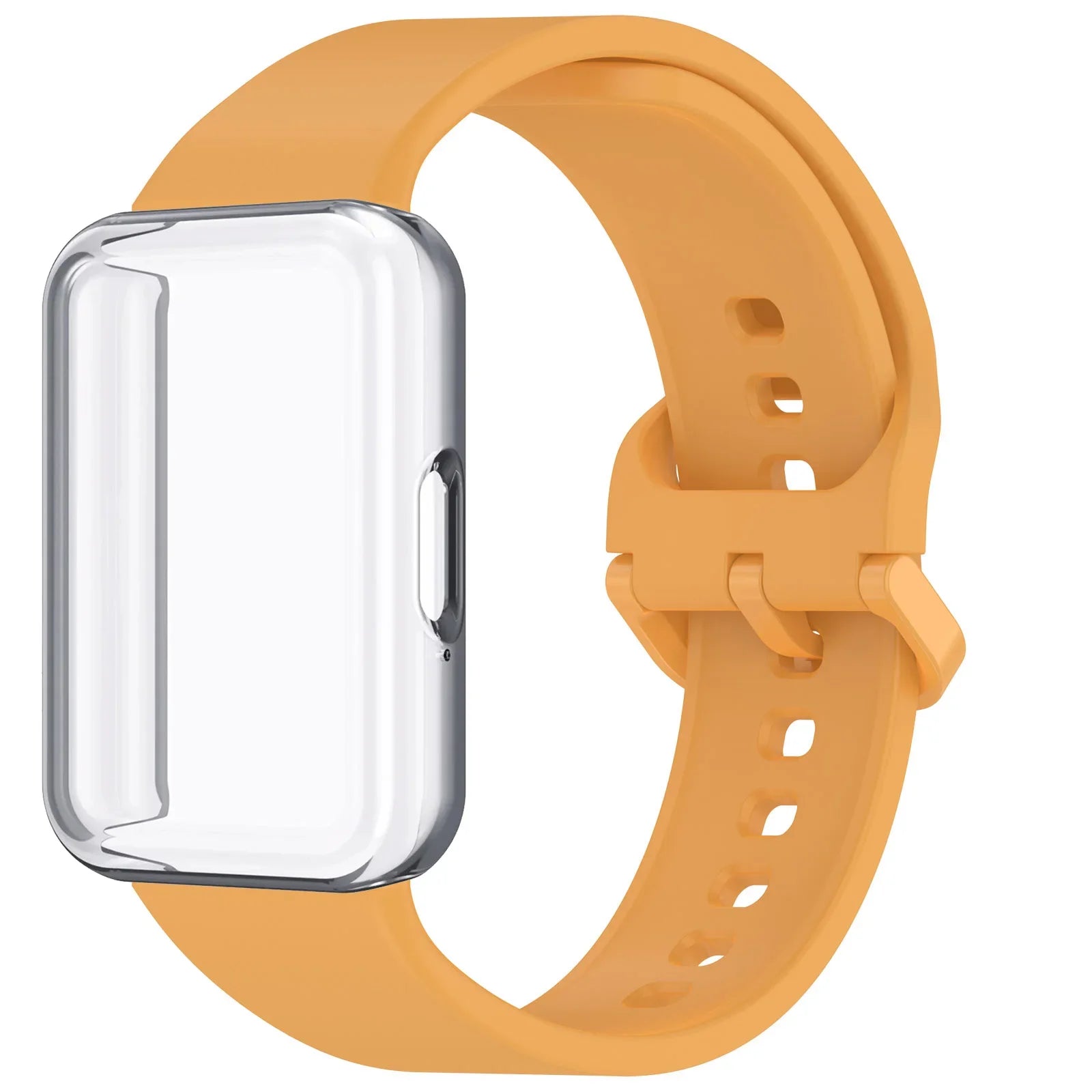 Samsung Galaxy Fit 3 Strap & Case – Silicone Band Cover Kit
