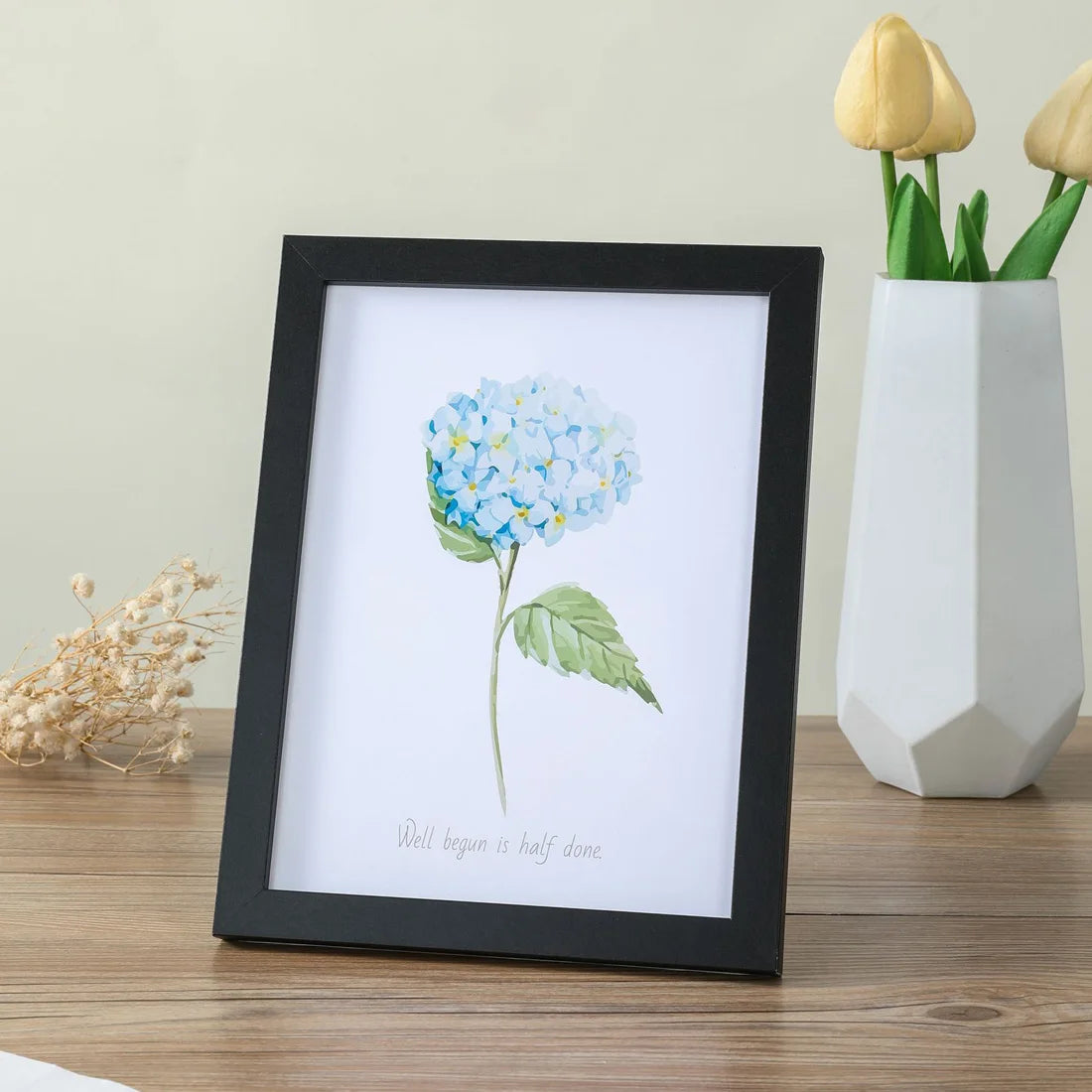 Wooden Photo Frame – Wall Hanging Picture Frame Stand for Photos