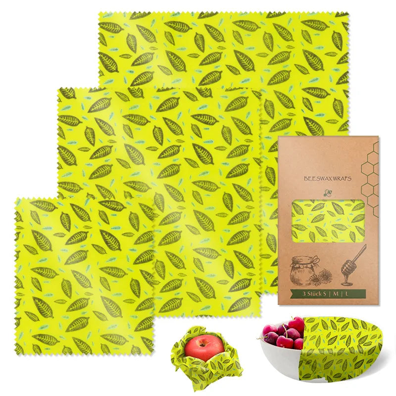 Beeswax Food Wrap – Reusable Cotton Preservation Cloth