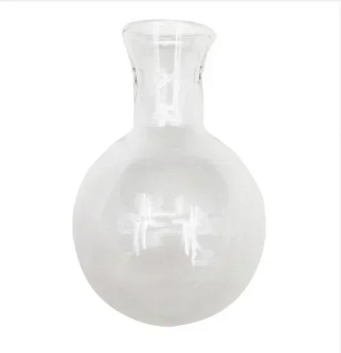 Mini Hydroponic Glass Plant Vase with Wooden Stand – Desktop & Home Decoration