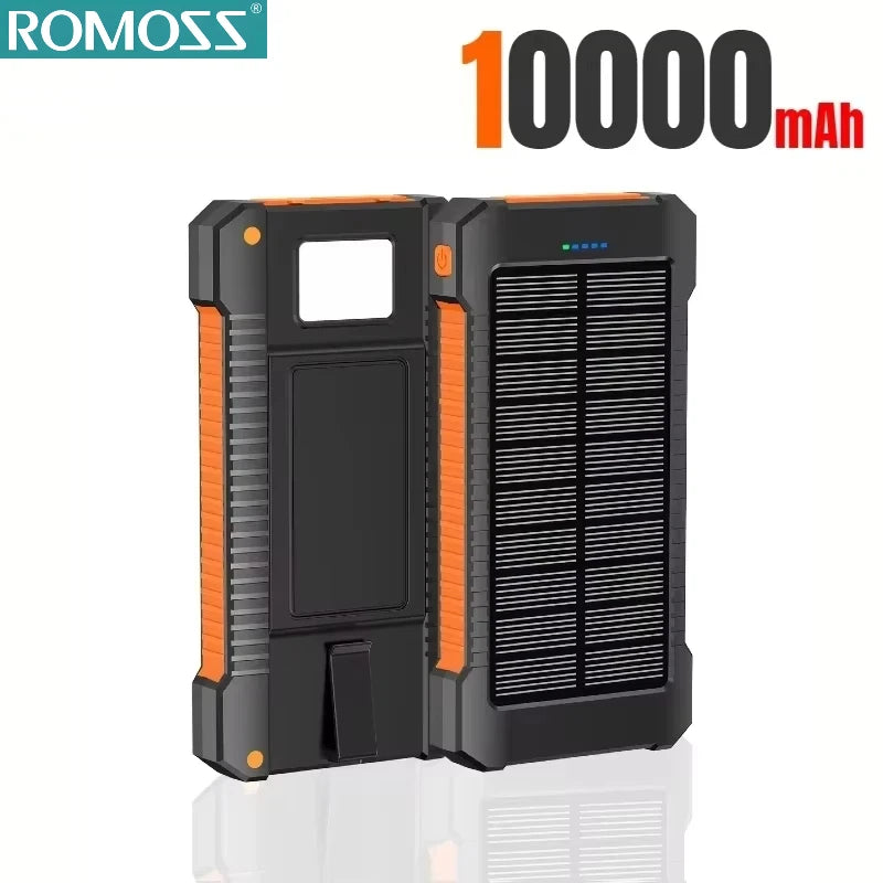 ROMOSS Solar Power Bank – 120W 500000mAh Fast Charging Battery