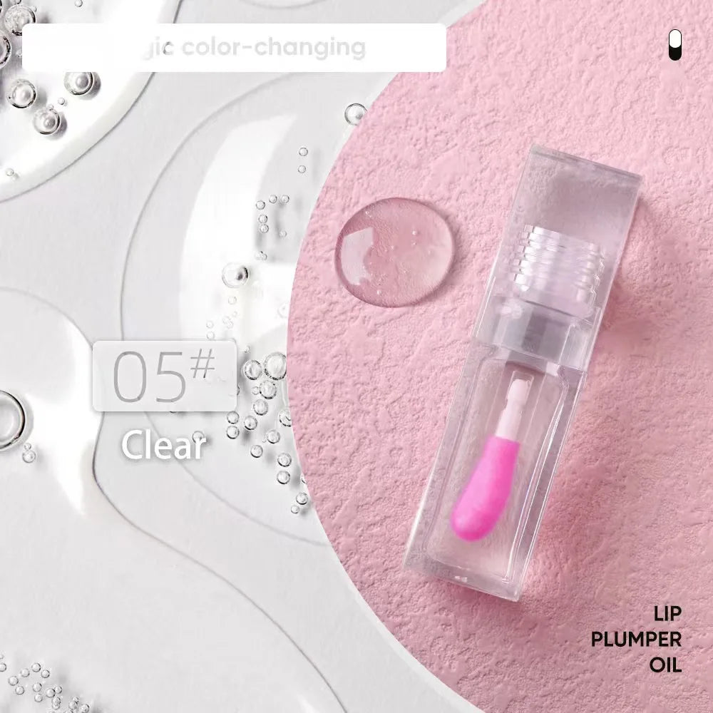 Hydrating Plumping Lip Gloss – Clear & Tinted, Long-Lasting & Waterproof