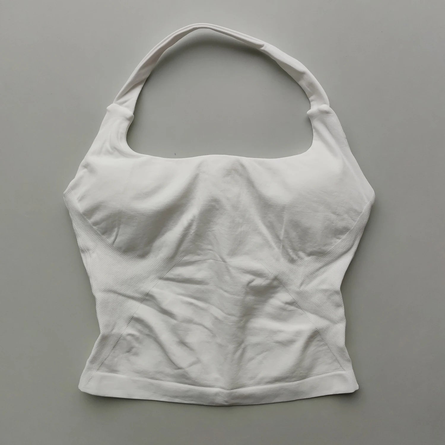 High Impact Halter Neck Push-Up Sports Bra – Backless Yoga & Gym Activewear for Women