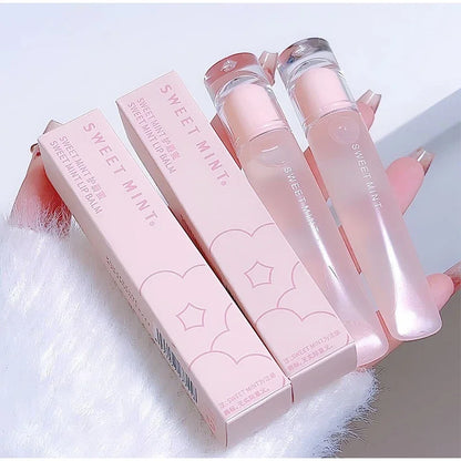 Plumping Crystal Jelly Lip Oil – Moisturising Long-Lasting Transparent Lip Gloss