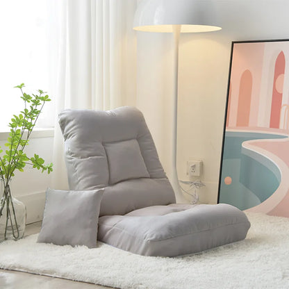 4-in-1 Adjustable Chaise Lounge Sofa Bed with Pillow – 15-Position Floor Lounger