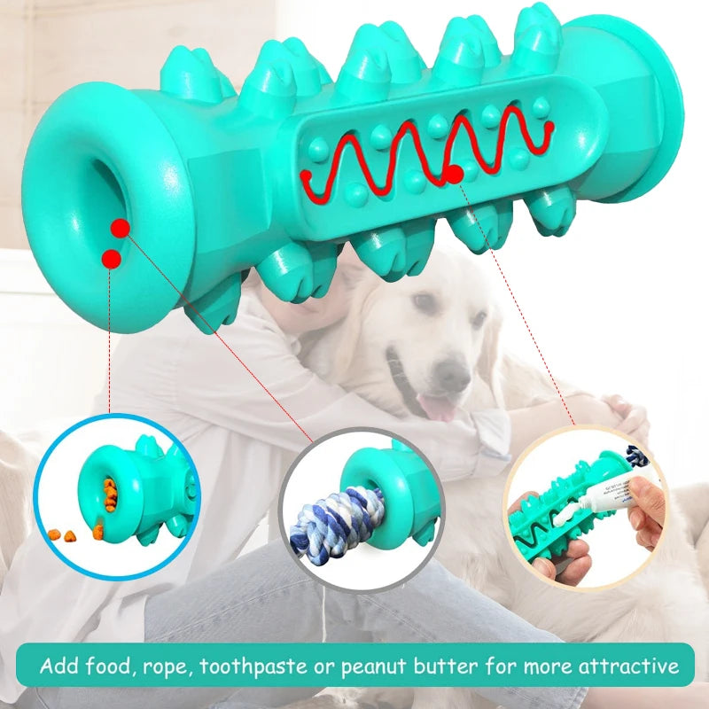 Dog Toothbrush Chew Toy – Puppy Dental Cleaning Molar Toy