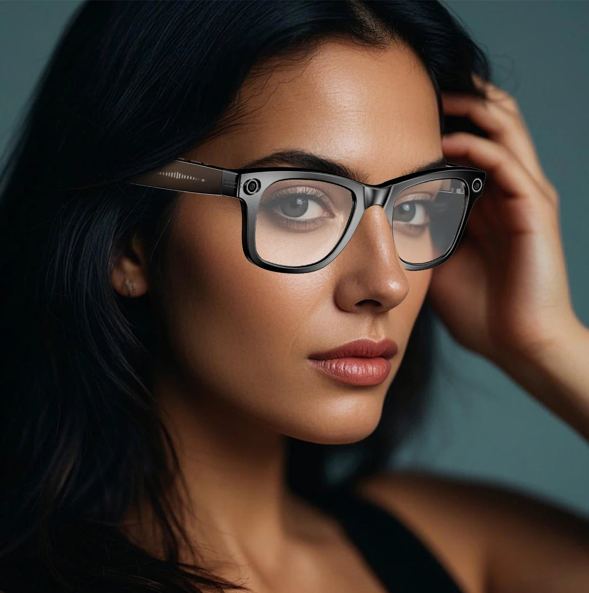 AI Smart Glasses with 8MP Camera Video Recording 100+ Languages Translation Blue LightSunglasses Bluetooth Call WIFI Men Women