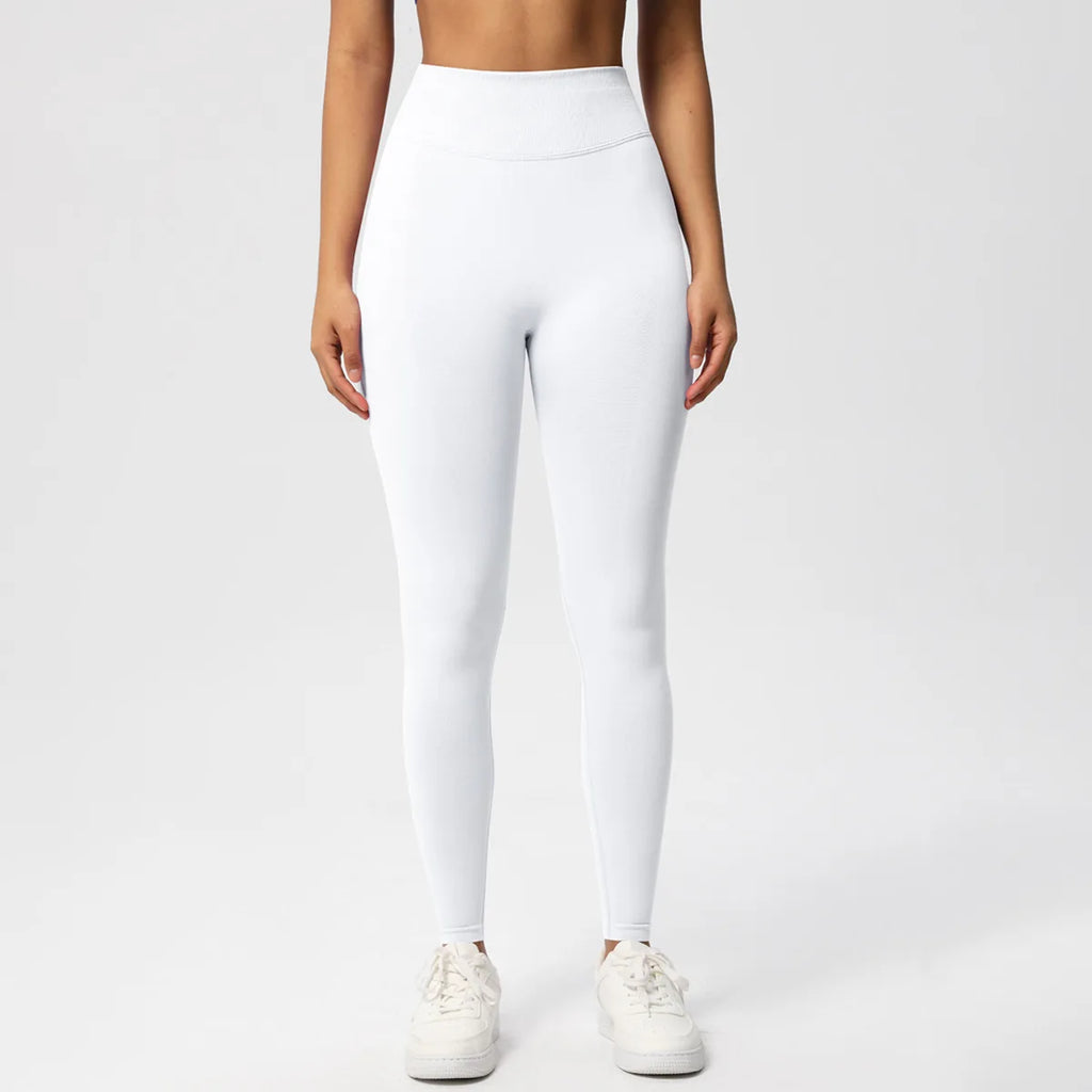 Seamless Fitness Pants Women's High Waist Yoga Leggings  High Stretchy Butt Lifting Breathable Sports Tights Women Gym Leggings