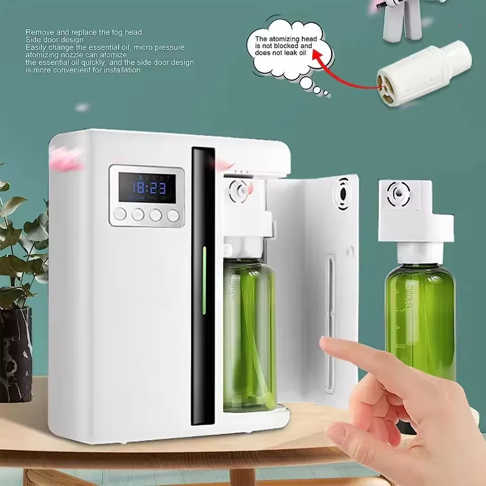 Professional Aroma Diffuser Electric Smell for Home Wall Mounted Fragrance Diffuser Automatic Spray Scent Air Machine For Hotel