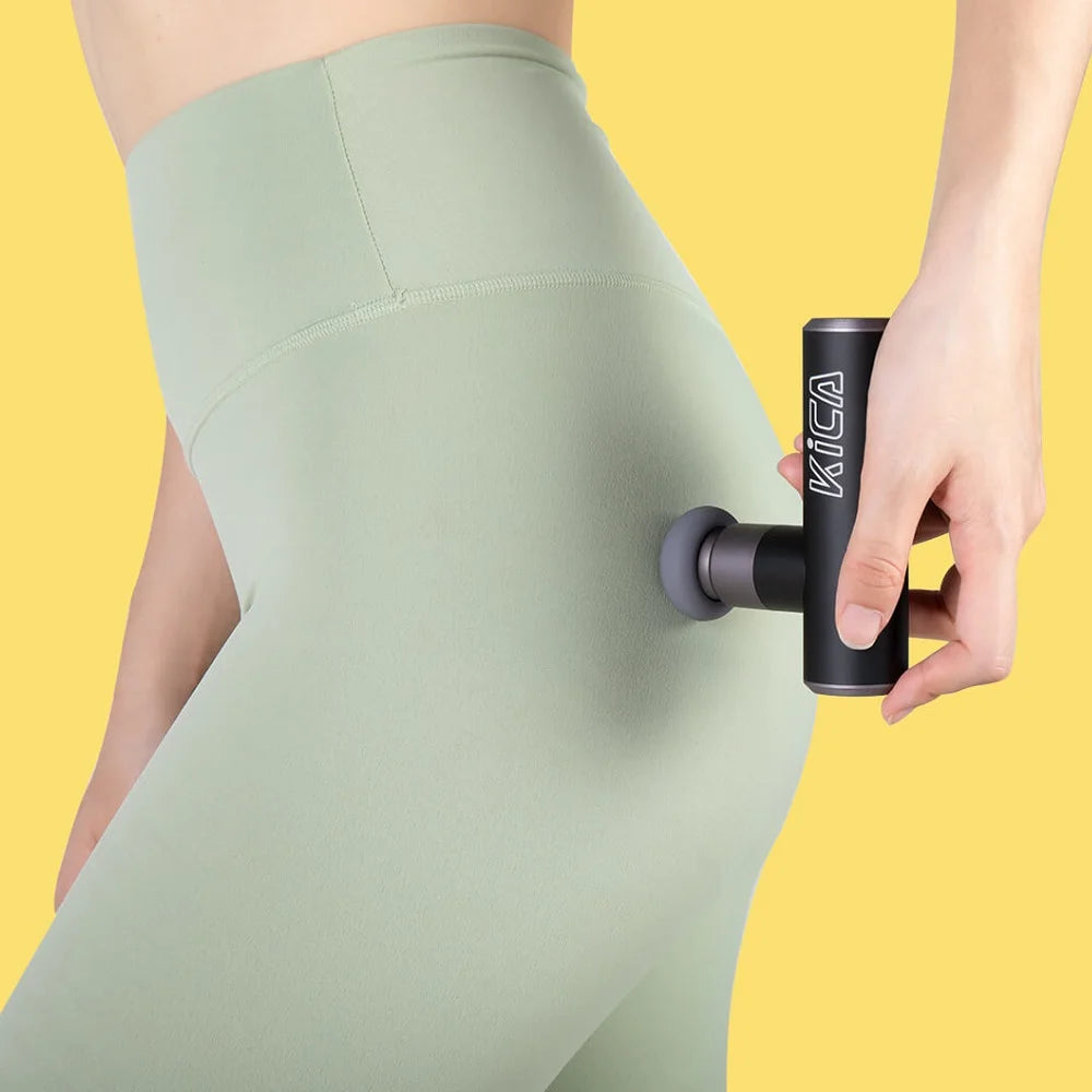 KiCA Mini 2 Fascia Gun – Portable 3000RPM Deep Massage with 4 Gears & 3 Heads