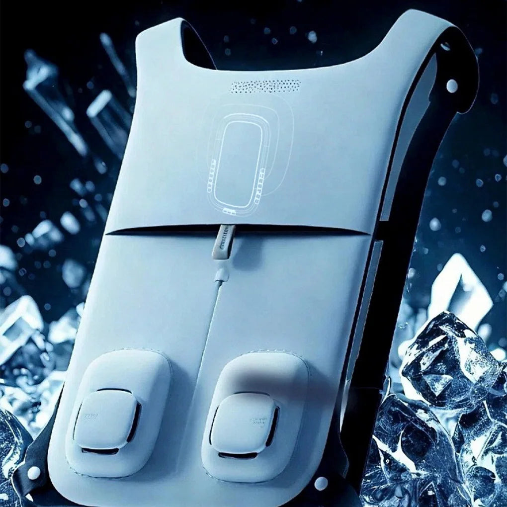 Semiconductor Refrigeration Cooling Air Conditioner Clothing Summer Air Conditioning Vest Outdoor Work Circulating Ice Clothes