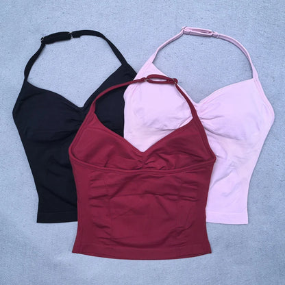 Women’s Adjustable Backless Yoga Top