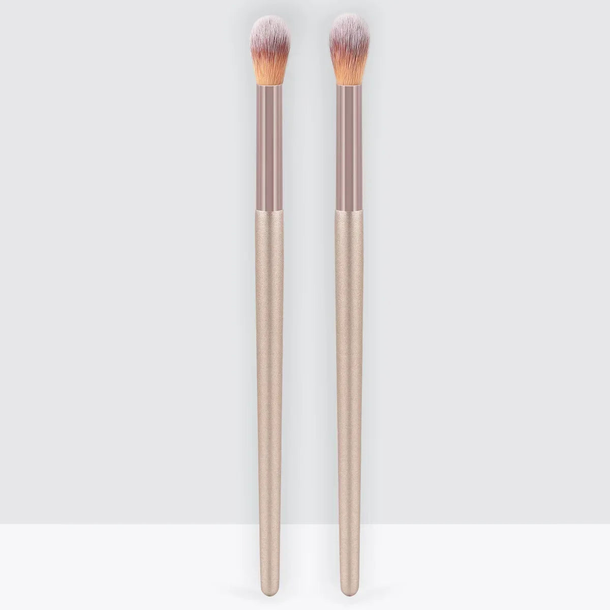 2-Piece Nose & Highlight Makeup Brush Set – Soft Blending Brushes for Face
