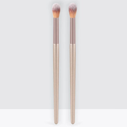 2-Piece Nose & Highlight Makeup Brush Set – Soft Blending Brushes for Face