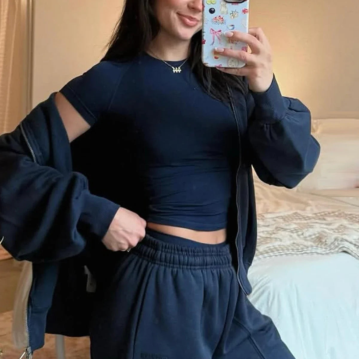 Women’s Lightweight Short Sleeve Yoga Top – Stretchy Longline Gym & Workout Shirt